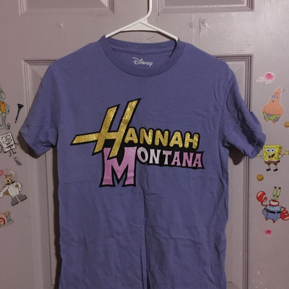 Disney Hannah Montana Women’s Purple Graphic Tee
